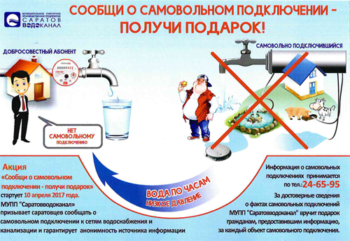 Амнистия на подключение к водопроводу 2024